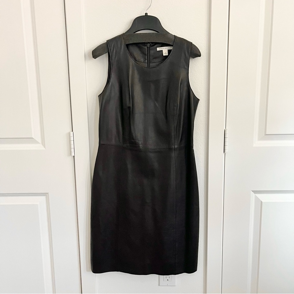 Banana Republic Leather Shift Dress, size 2